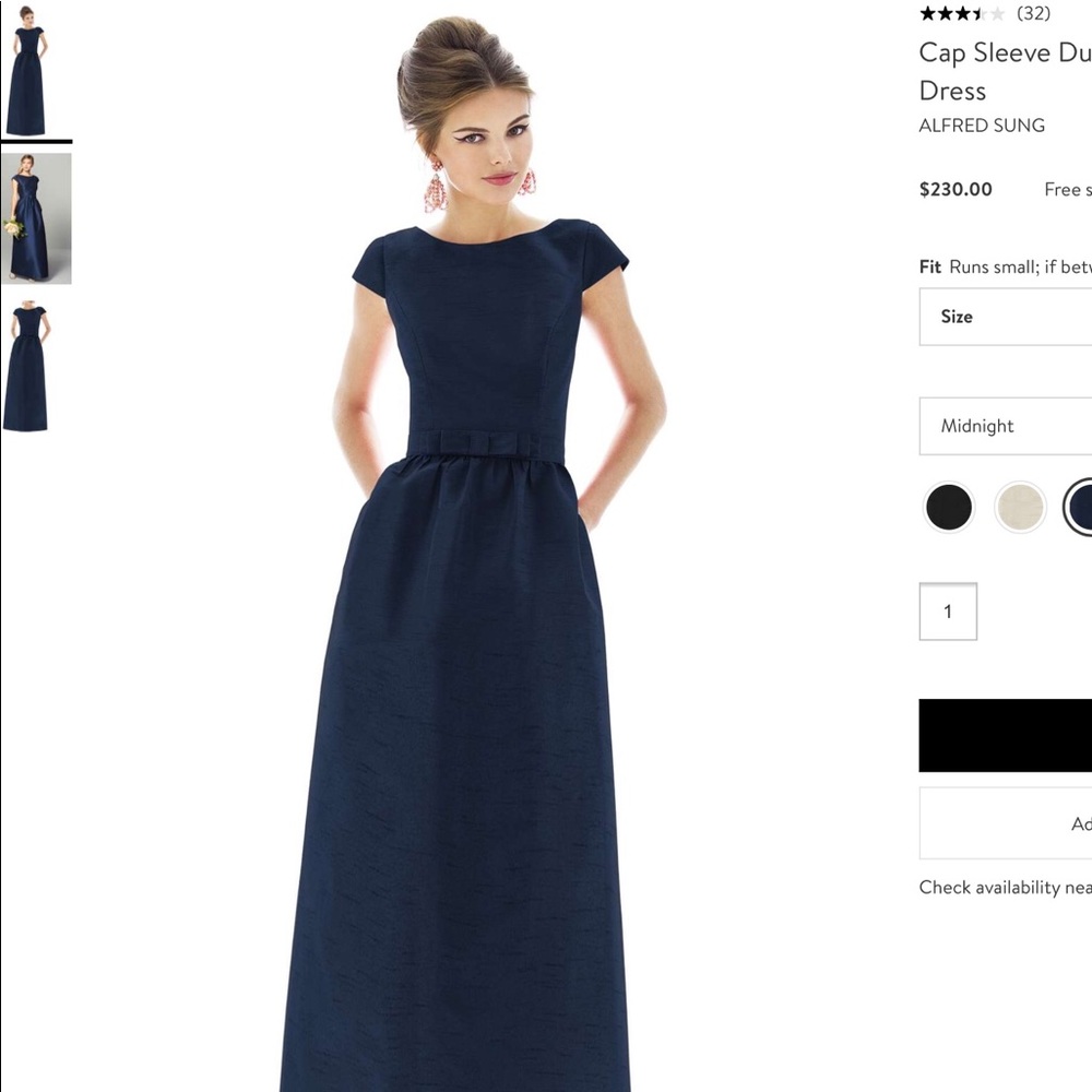 Alfred Sung Formal Dress